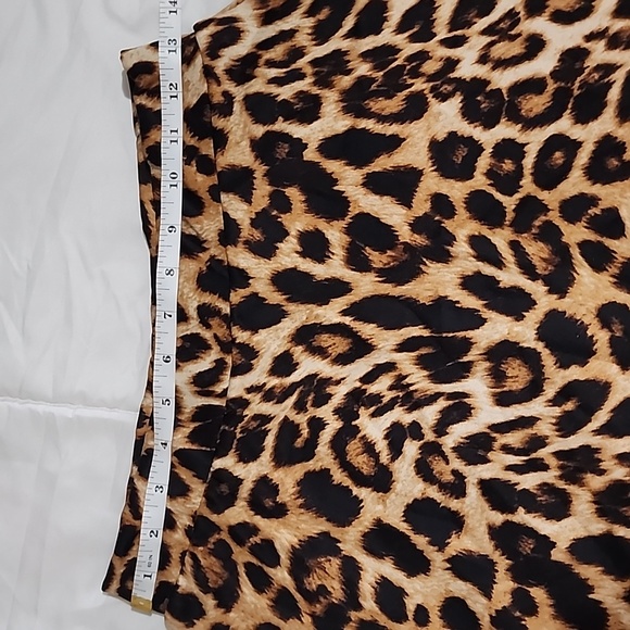 Cheetah A-line Skirt - Picture 3 of 6